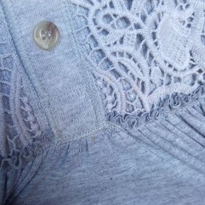 Free People Tops - Free People Long Sleeve Gray Top XS Free People Tops - Free People Long Sleeve Gray Top XS